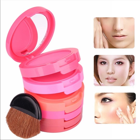 Waterproof Matte Blusher Palette with Blush - Picture 7 of 7